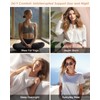 LEYSHE Wireless Support Bra Full Coverage Padded Push Up Wireless