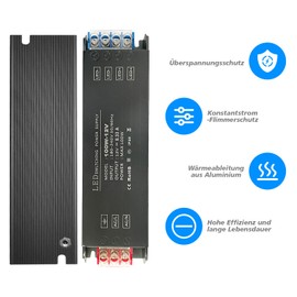 LED Transformer 12 V 100 W, 240 V to 12 V LED Driver Power Supply, Power Supply, LED Driver No Noise, No LED Flicker, Low Voltage LED Transformer for LED Lighting