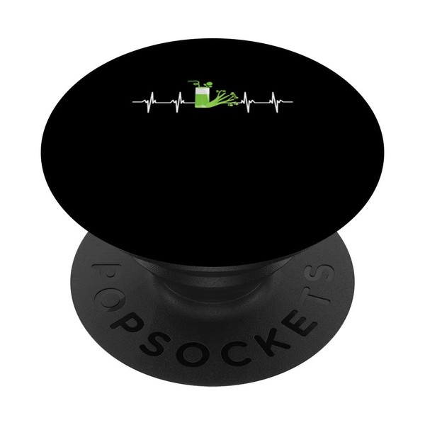 Vegan Vegetarian Veggie Organic Celery Juice PopSockets with Interchangeable PopGrip