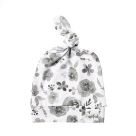 Copper Pearl Gorro de bebé con Nudo Superior elástico Suave para niña Rowan, 1.6 onzas