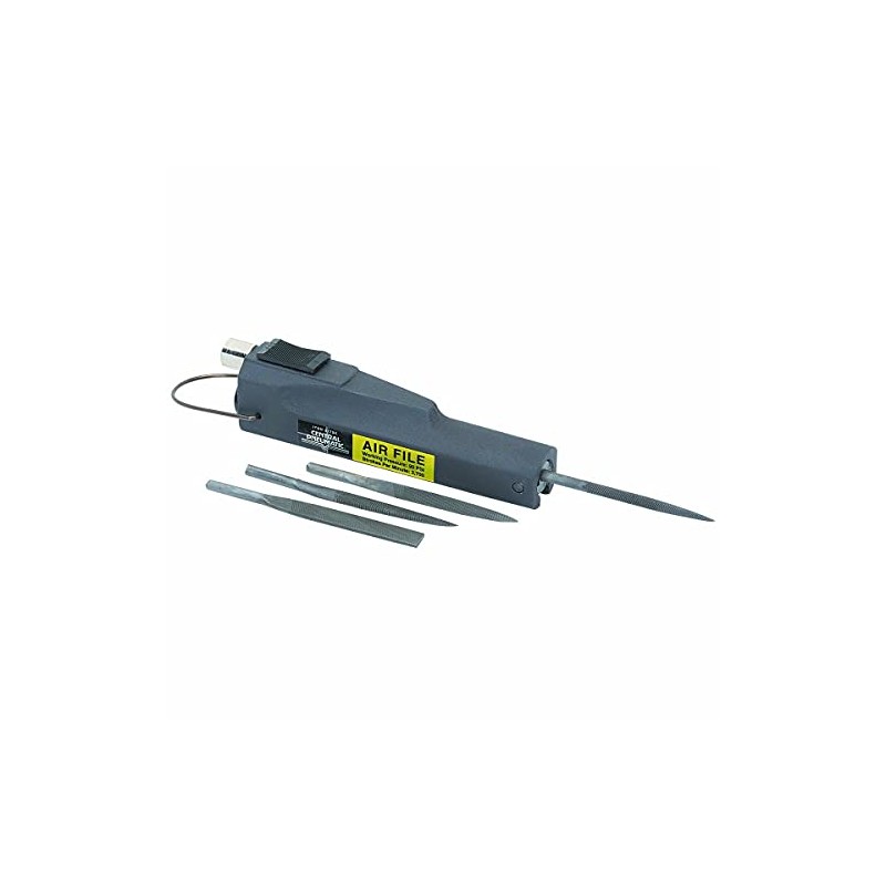 Central Pneumatic Air File With Flat Cut, Half Round, Round