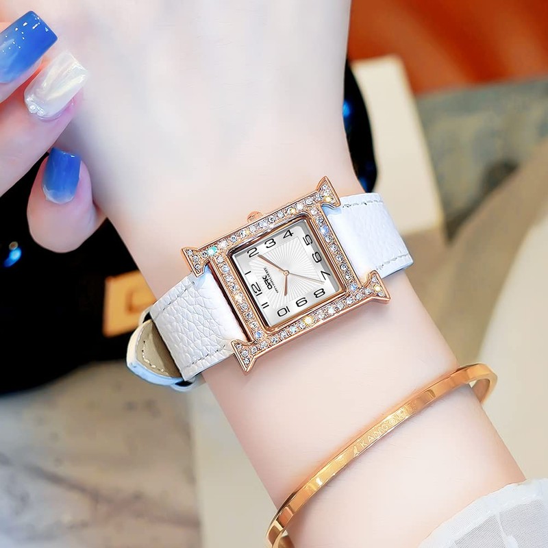 Basfur Dress Watch Fe-Montre-029-02, White, Modern