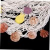 OSALADI Mediterranean Style Fishing Net Wall Hanging Decor Decorative Net