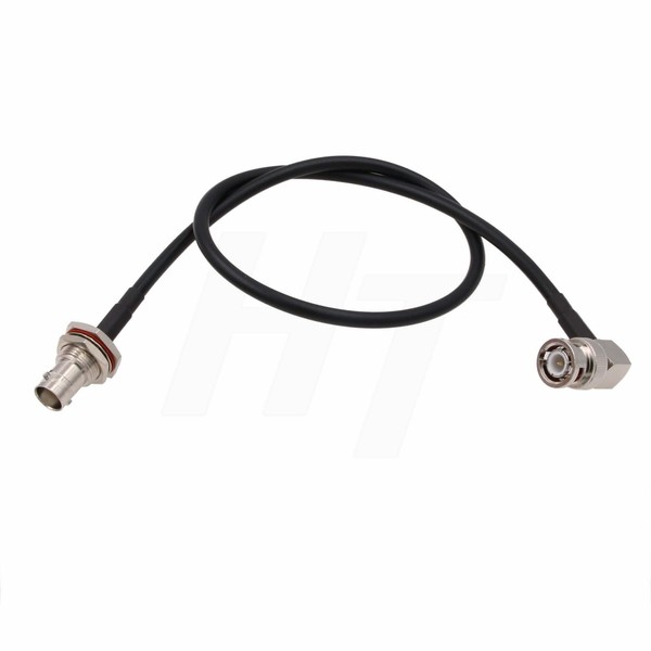 HangTon 6G SDI Coax 50 Ohm Cable Right Angle BNC
