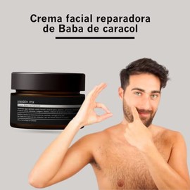 Crema Facial con Colágeno y extracto de Baba de Caracol | 100g | Antiarrugas, Hidratante, Antimanchas y Reparadora | Crema facial para todo tipo de piel | Skincare