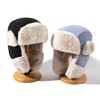 Clakllie Unisex Winter Ushanka Trapper Hat with Ear Flap Furry