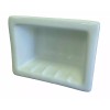 HCP INDUSTRIES 6x4 Seafoam blue Porcelain Recessed Soap Dish Shower