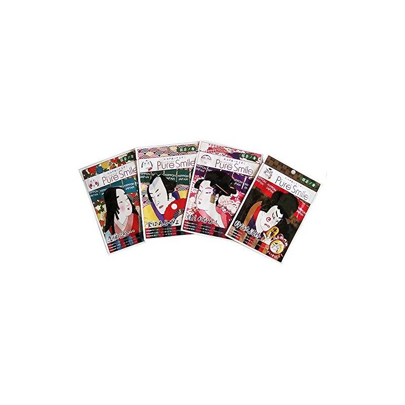 Edo Art Mask Box Set, Set of 4
