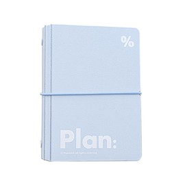 HannaFires Pocket Binder Notebook - Diary, Planwith Pocket Series, Portable Planner and Journal with Built-in Organizer - Mini and Compact Size, Gift for Students, Note-taker 40Pages, 13.1 x 19cm