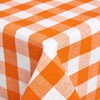 Homescapes - Block Check - Orange - 54 x 54