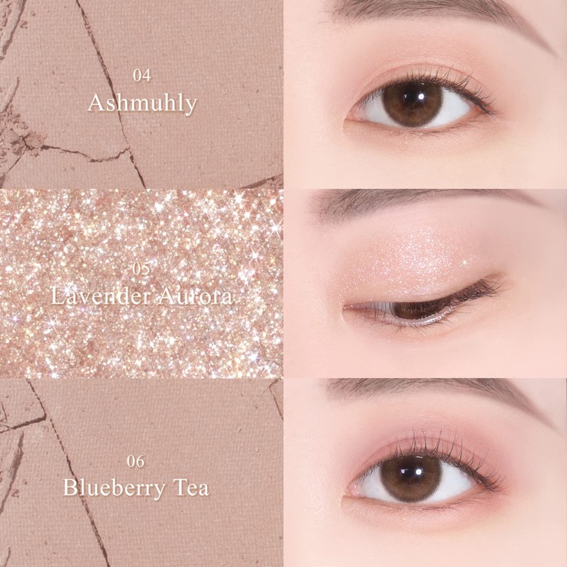 Keybo Korea FALL IN LOVE Eyeshadow Palette (04. Pastel Cotton