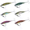 Goture Fishing Jigs,3D Colors Jigging Lures,Lead Vertical Jig Saltwater,Jig Fishing