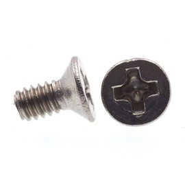 Prime-Line 9120590 Machine Screws, Metric, Flat Head, Phillips Drive, M2-0.4 X 4MM, Grade A2-70 Stainless Steel, (10-pack)