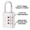 master lock equipaje Lock, 1-3/16 Inch, 1-3/16"