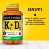 MASON NATURAL MASON NATURAL Vitamin K2 + D3, 100-Day Supply,