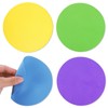 Grevosea 4Pcs Rubber Jar Opener Grippers, Jar Opener Gripper Pad