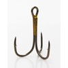 Eagle Claw Treble Hooks, 10 Count, Bronze #6
