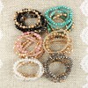 RIAH FASHION Bohemian Versatile Multi-Layer Bead Statement Bracelet - Stretch