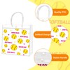 Kidum 26 Pcs Softball Goodie Bags Clear Softball Treat Bags