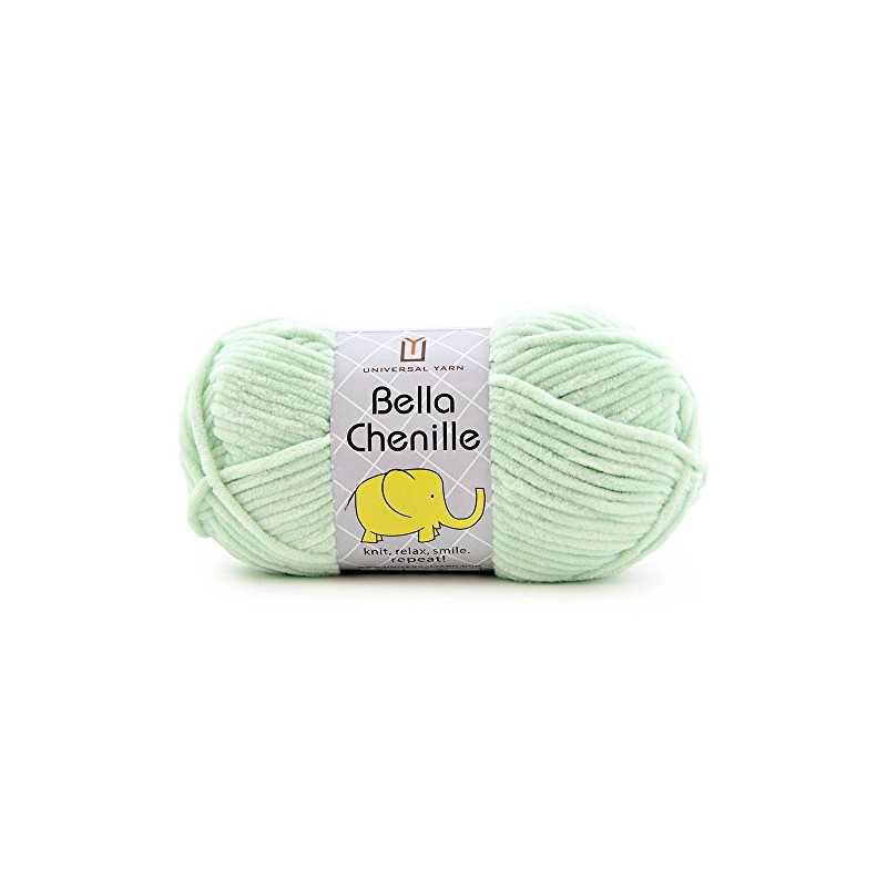 Universal Yarn Bella Chenille 104 Yarn, Honeydew