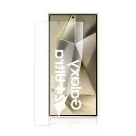 [1 Sheet] Galaxy S25 Ultra Film [JACRON] Protective Film for Galaxy S25 Ultra Compatible with Fingerprint Authentication, Anti-Reflection, Anti-Glare, Full Surface Adsorption, TPU Film, Made in Japan,