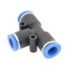 IQS T-Connector 6 mm - 6 mm, IQS Standard Pneumatic