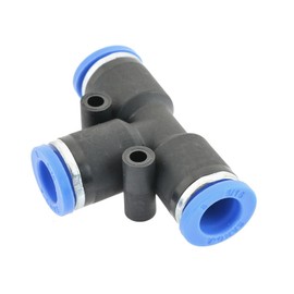 IQS T-Connector 6 mm - 6 mm, IQS Standard Pneumatic T-Connector