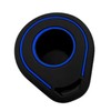 Tolxh Black blue line Soft Silicone Protective Cover Car Key