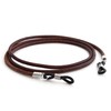 GAWK Eyewear 100% Genuine Leather Glasses Cord Spectacle Lanyard (Brown)