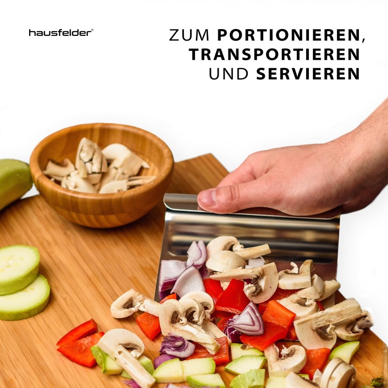 Hausfelder Multi-Purpose Kitchen Utensil 18/10 Stainless Steel Universal Tool Spatula