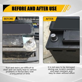 4 in 1 Car Battery Cleaning Brush, Battery Terminal Cleaner, Copper Pipes Cleaner Brush Tool, Auto Universal Interior and Exterior Battery Terminals Machine Parts Anti-Corrosion Battery Terminals