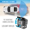 Pyle 7’’ Monitor Vehicle Safety System - Built in 2.4Ghz