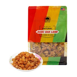DABC OAK LAND Dried Longan Dried fruit, high nutrition, high vitamin, snack food, American packaging. (Dried Longan, 1 Pound)