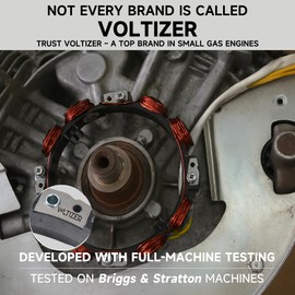 VOLTIZER 846882 Charging Coil Upgrade Kit – Fits Briggs & Stratton V-Twin 16–23HP Engines – Replaces 295347, 305447, 356447 Series – Aftermarket Replacement with Premium Tools