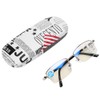 Metal Multifocal Fatigue Relief Reading Glasses Anti Blue Rays Presbyopic