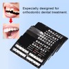 10 Packs Metal Dental Teeth Orthodontics Brackets Braces Mini Roth