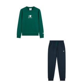 Champion Legacy - Tuta da ragazzo, per il ritorno a scuola, taglia XXS, colore: verde, Verde, XXS