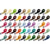 Adjustable fastening straps, choice of colours, 25 mm x 2