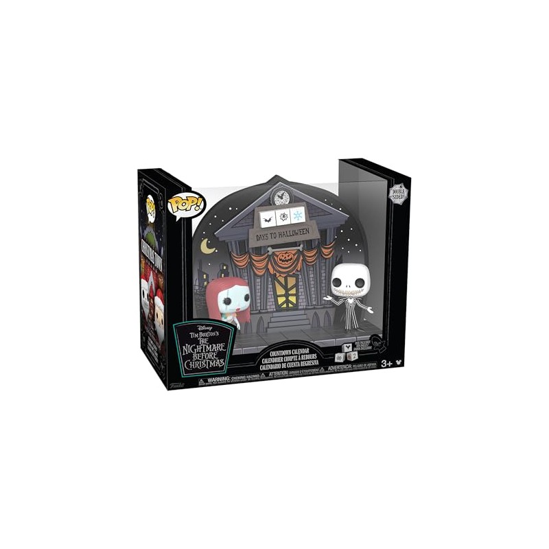 Countdown Calendar: Dual Side - The Nightmare Before Christmas