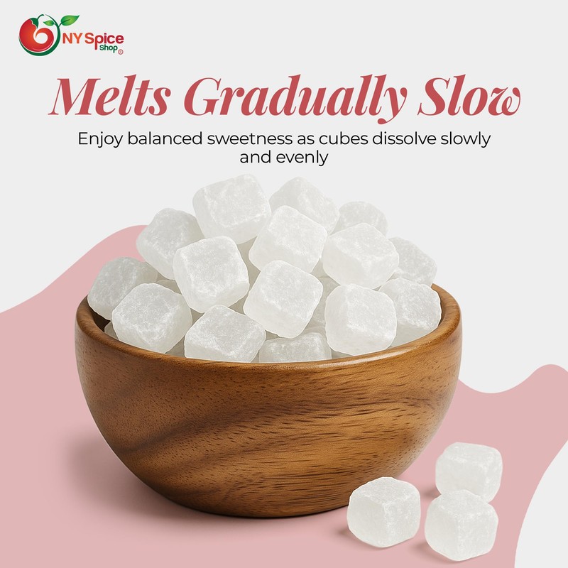 NY Spice Shop Lump Sugar Crystals - Edible Rock Clear