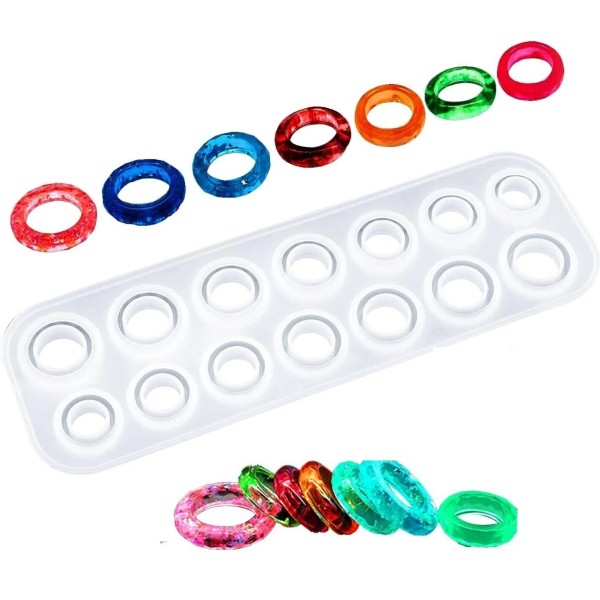 Unbranded Resin Ring Molds Silicone,Silic