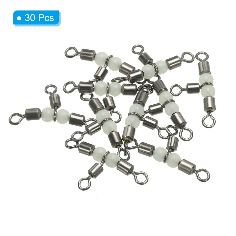 PATIKIL 3 Way Swivel 1.1x0.6 Inch, 30 Pack Cross Line
