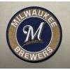 Milwaukee Brewers Patch Embroidered Iron 3x3 Inch