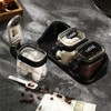 Suclain 3 Pcs Sugar Coffee Container Set 16 oz Glass