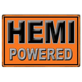 Victory Vintage Signs Hemi Powered Reproduction Gas Station Sign 12x18