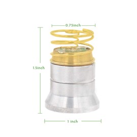 Miular Ultra Bright L2 LED Bulb Drop-in P60 Design Module,Single Mode Flashlight Repair Replacement LED Bulb for 6P C2 G2 Z2 9P G3 S3 D2