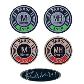 KAMUI Black Snooker Tip (Medium) (10mm)