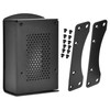 For Raspberry Pi 4 Model B Black Aluminum Case Box