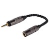 2.5mm Male to 3.5mm Female Stereo Audio Jack Adapter Headset
