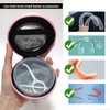 Gxamz Orthodontic Retainer Case with Organizer Bag Aligner Retainer Travel